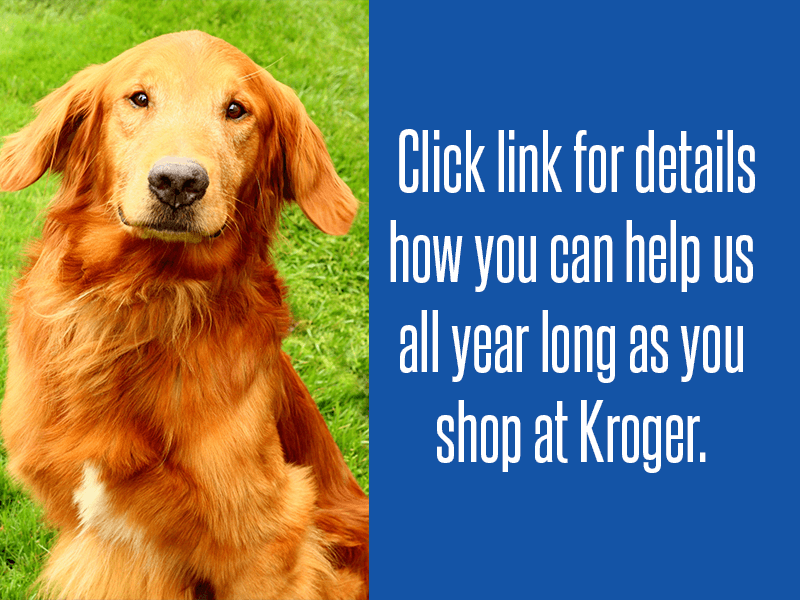 Kroger Community Club Rewards helps Golden Retriever Rescue Resource every time you shop.
